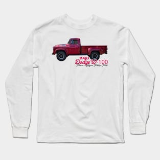 1958 Dodge W-100 Power Wagon Pickup Truck Long Sleeve T-Shirt